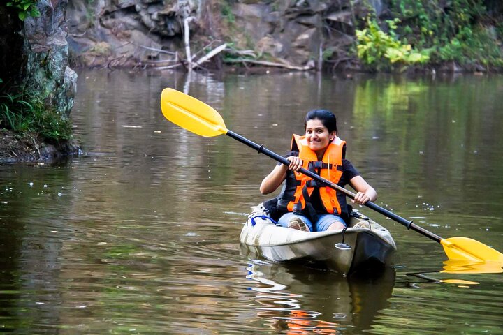 Kayaking from Kitulgala