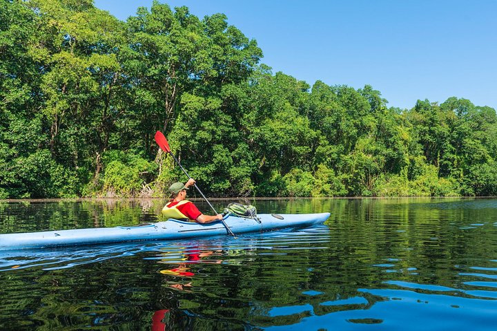 Kayaking from Kitulgala