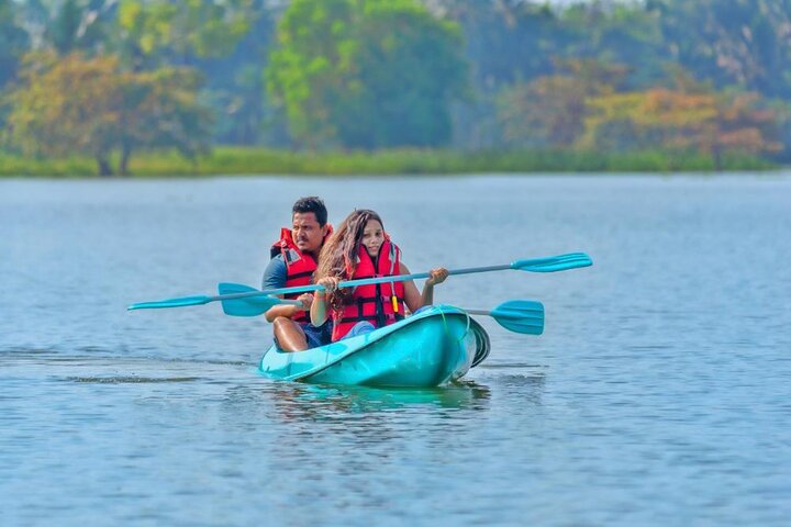 Kayaking from Kitulgala