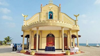 Katchatheevu st Antony Church Festival
