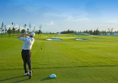 Golfing