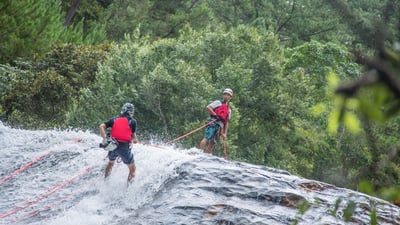 Abseiling