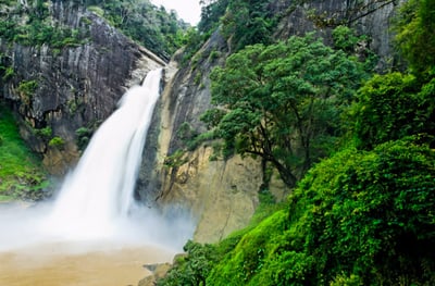 Dunhinda Falls