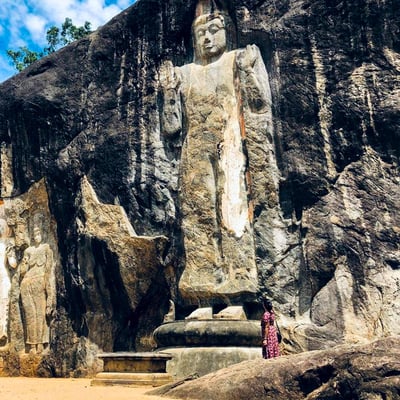 Buduruwagala Buddha Statue