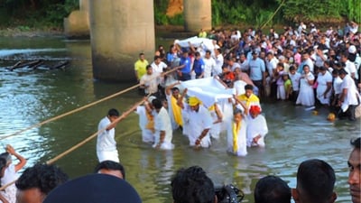 Diya-Kepeema (Water Cutting Ceremony)