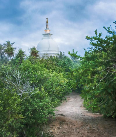 Japanese Peace Pagoda Rumassala