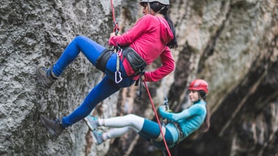 Abseiling