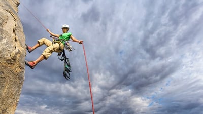 Abseiling