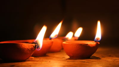 Clay Oil Lamp