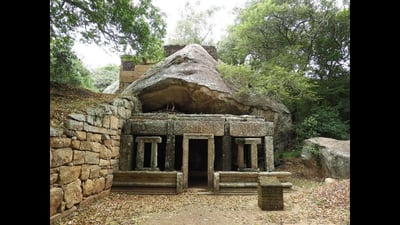 Mihintale Hospital ruins