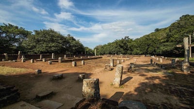Mihintale Hospital ruins