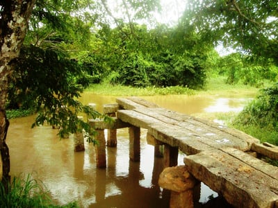 Malwatu Oya Stone Bridge