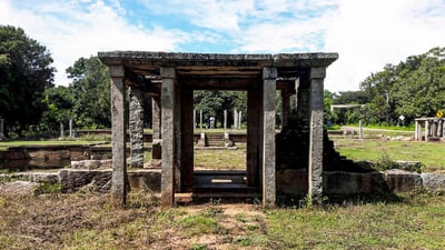 Anuradhapura citadel excavation