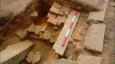 Anuradhapura citadel excavation