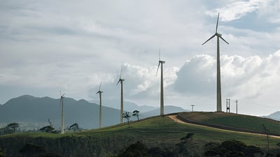 Windmills in Ambewela