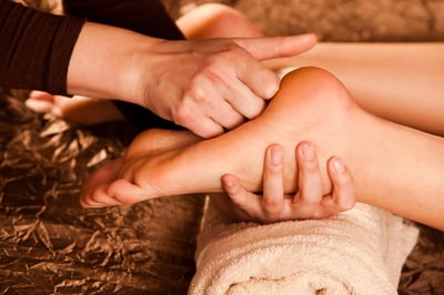 Ayurveda Foot Massage