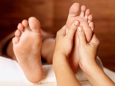Ayurveda Foot Massage