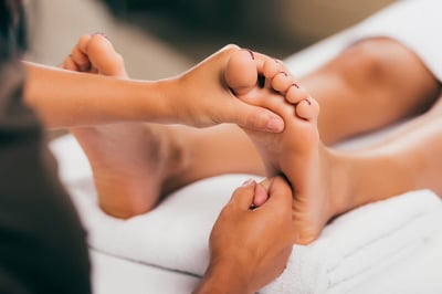 Ayurveda Foot Massage