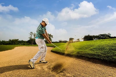 Golfing