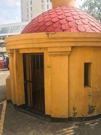 Prison of the Last King Sri Wickrama Rajashinghe of Sri Lanka