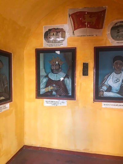 Prison of the Last King Sri Wickrama Rajashinghe of Sri Lanka
