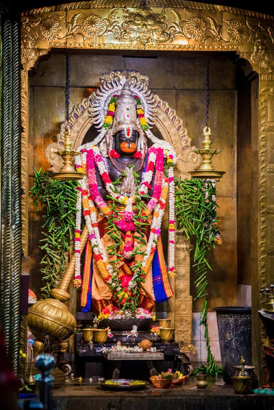 Maruthanar Madam Anjanajar Temple