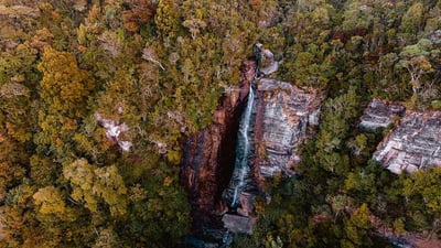 Lovers Leap Fall
