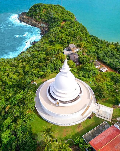 Japanese Peace Pagoda Rumassala