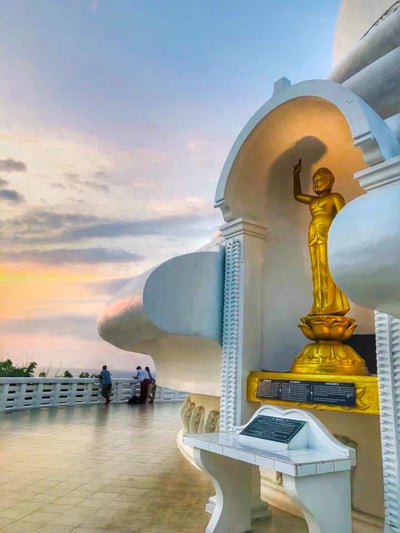 Japanese Peace Pagoda Rumassala