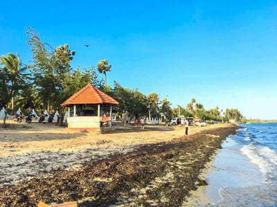 Jaffna Causeway And Chatty Beach
