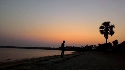 Jaffna Causeway And Chatty Beach