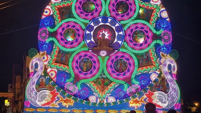 Vesak pandals