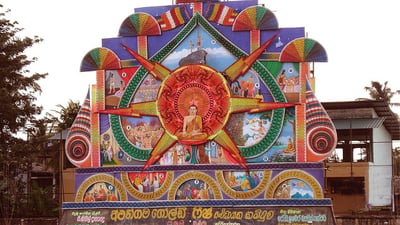 Vesak pandals