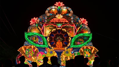 Vesak pandals