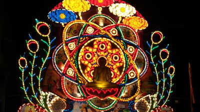 Vesak pandals