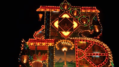 Vesak pandals