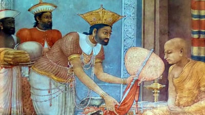 Arrival of Buddhism in Sri Lanka