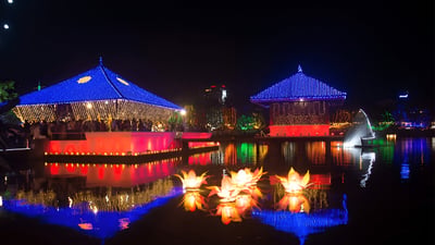 Vesak decorations