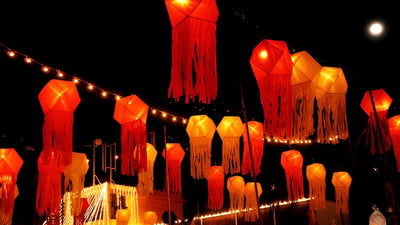 Vesak decorations