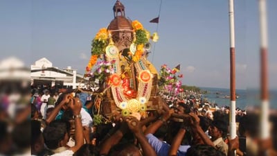 Katchatheevu st Antony Church Festival