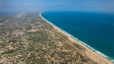 Sri Lanka northern coastline