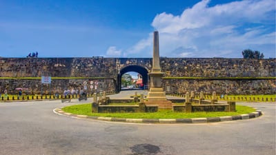 Eingang zum Galle Fort