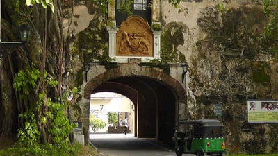Eingang zum Galle Fort