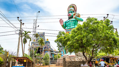 Hanuman Hindu Tempele