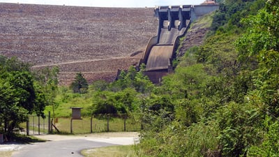 Samanalawewa Reservoir and Dam