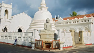 Buddhist temple Galle Fort
