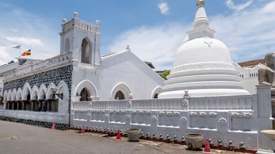Buddhist temple Galle Fort