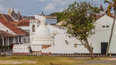 Buddhist temple Galle Fort