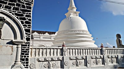 Buddhist temple Galle Fort