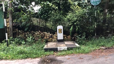 Zero Mile Post